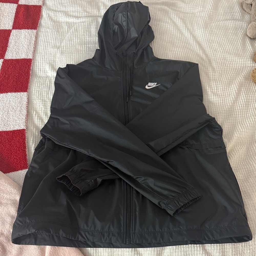 Nike Black Hooded Jacket